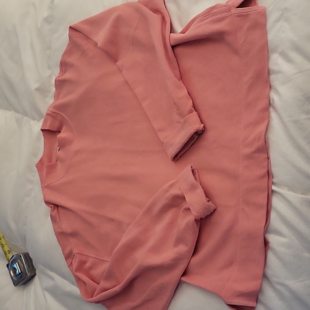 Oldnavy size large oversize coral sweatshirt